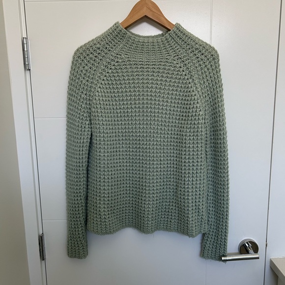 Contemporaine by Simon’s waffle high neck sweater- Size S - Picture 1 of 3
